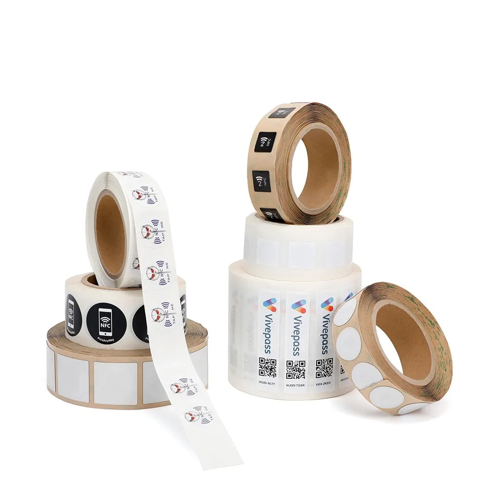 カスタマイズ NFCシール (サイズ:丸型 30 X 30 mmなど) 100枚から